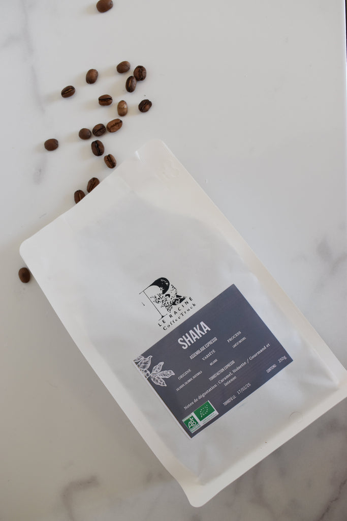 café de spécialité bio dark roasted